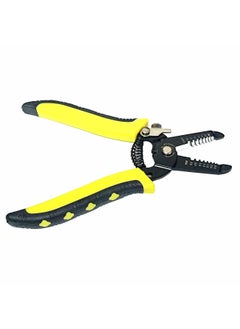 uptodateproducts Uptodateproducts Multifunctional 7 in 1 Wire Stripper Tool Cable Cutter Clamp Multifunction Handle Stripping Pliers Wire Stripper Plier Diameter 0625mm  - Image 1