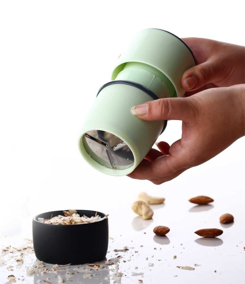 Crystal قطاعة ومقطع فواكه جافة متعددة الاستخدامات، مقطع شوكولاتة، مفرمة فواكه جافة - Image 2