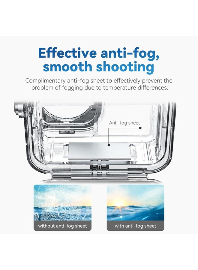SJet Waterproof Case for DJI Action 6, 230FT/70M Underwater Protective Housing Dive Kit, Professional Action Camera Dive Accessory - Image 2