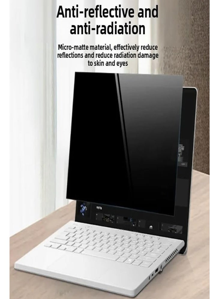 Privacy Screen Protector Compatible with 14 inch HP OmniBook Ultra Flip 2 in 1 14 fh 2024 AntiSpyFilter Film Privacy Protection Film - Image 2