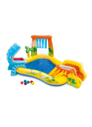 Dinosaur Inflatable Play Center With Slide Size 109x249x191cm - pzsku/Z817C752D6BB75012C3F4Z/45/1747394834/a1075ede-0a0d-4a20-8bc7-0b5c04e2d56d