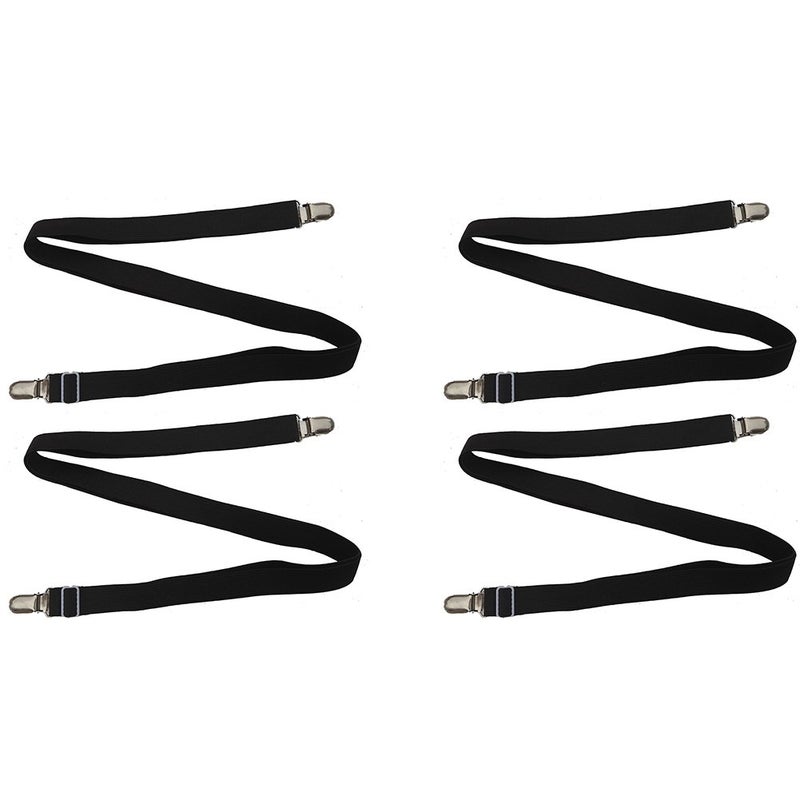 Toweter Bed Sheet Straps Black - Image 1