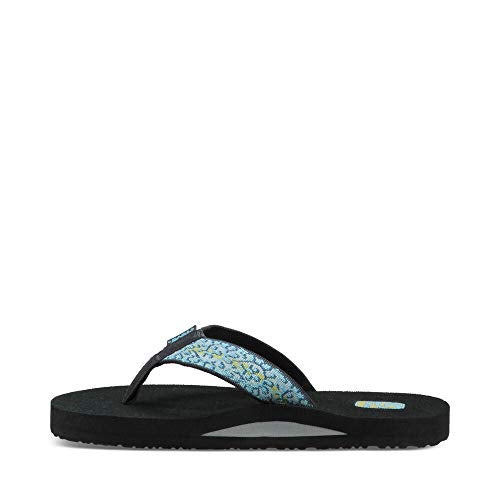 Teva womens Mush Ii-w flip flop sandals, Companera Blue, 8 US - Image 3