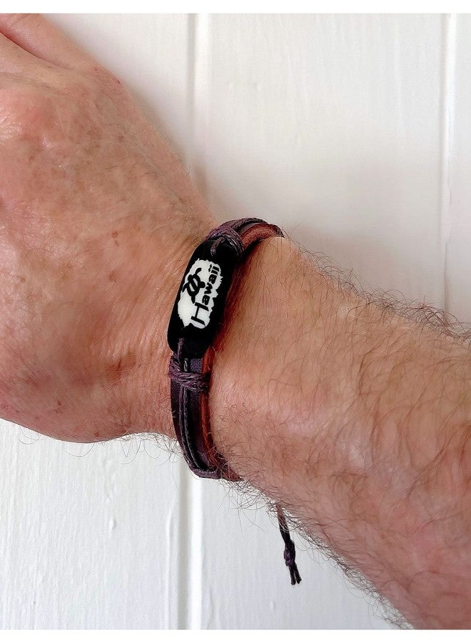 Zero Gravity Hawaii Hawaiian Jewelry Honu Sea Turtle Leather Hawaii Surfer Adjustable Bracelet - Image 3