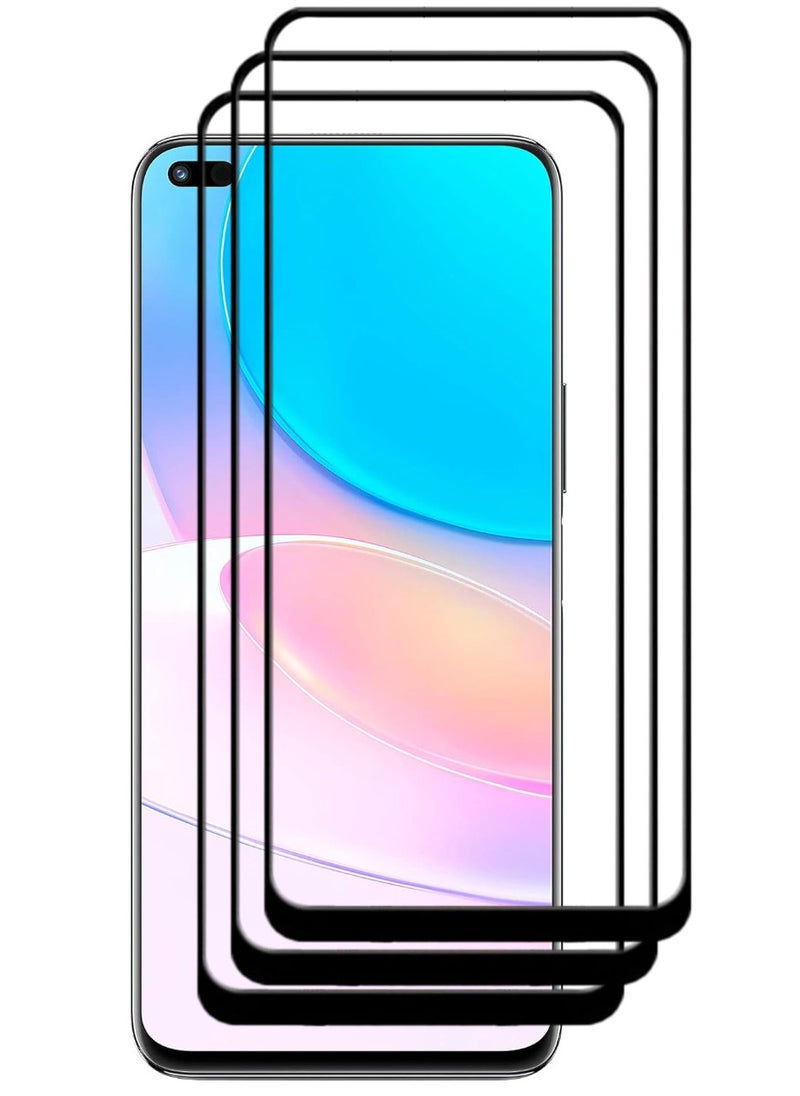 ACLIX 3 Pieces Antistatic ESD Dustproof Premium Quality High Definition Tempered Glass Screen Protector Designed For Huawei nova 8i - Image 1