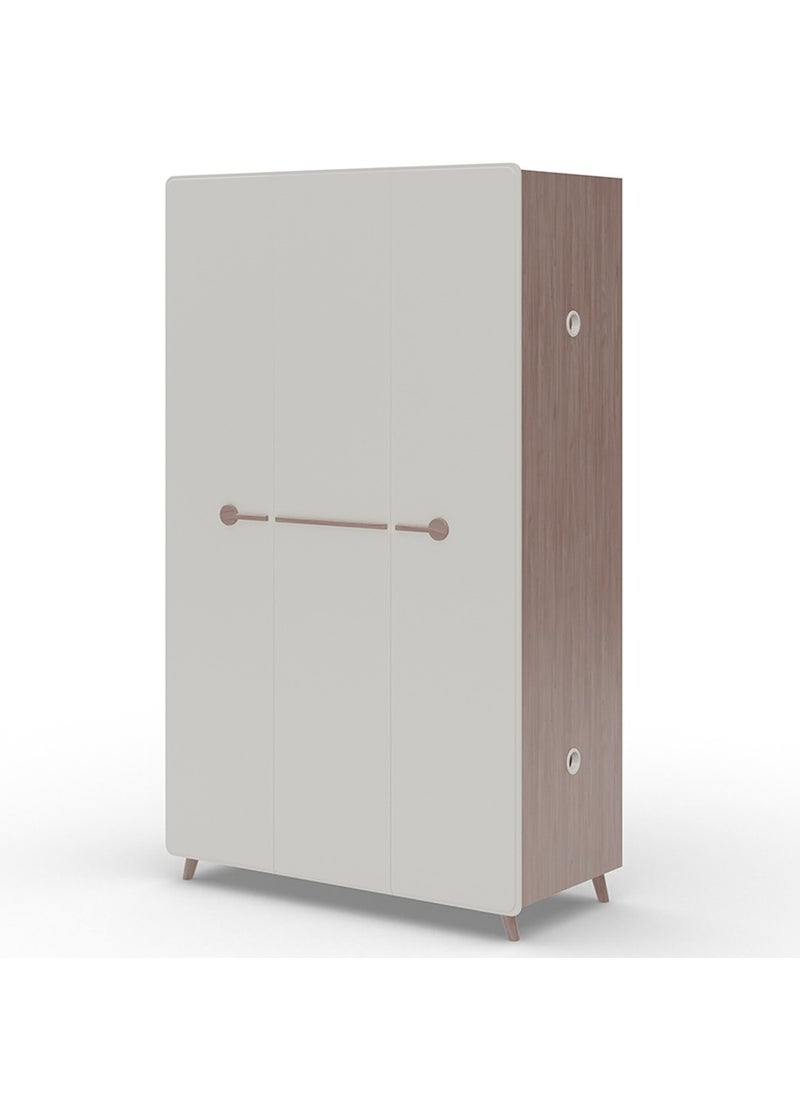 ROYALOAK Royaloak Levante Wardrobe MDF with Matt Finish | Telescopic Channel | Western Standard Interior | Modern Design | Durable & Long Lasting | Wardrobe For Clothes | Almirah For Clothes | Cupboard  - Image 1
