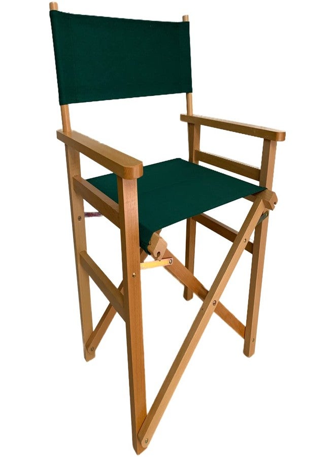 TBACW 1 Set (3pcs) 20.86"L x 16.14"W Directors Chair Canvas Replacement Director Chair Replacement Canvas with Round Fiberglass Stick for Directors Chairs Director Chair Covers Replacement Canva (Green) - Image 5