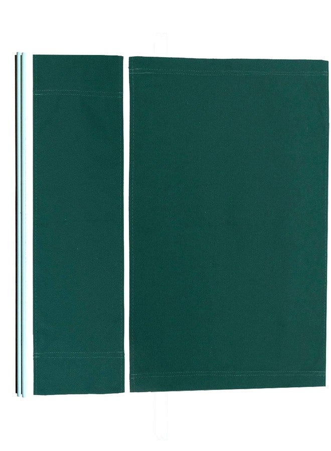 TBACW 1 Set (3pcs) 20.86"L x 16.14"W Directors Chair Canvas Replacement Director Chair Replacement Canvas with Round Fiberglass Stick for Directors Chairs Director Chair Covers Replacement Canva (Green) - Image 1