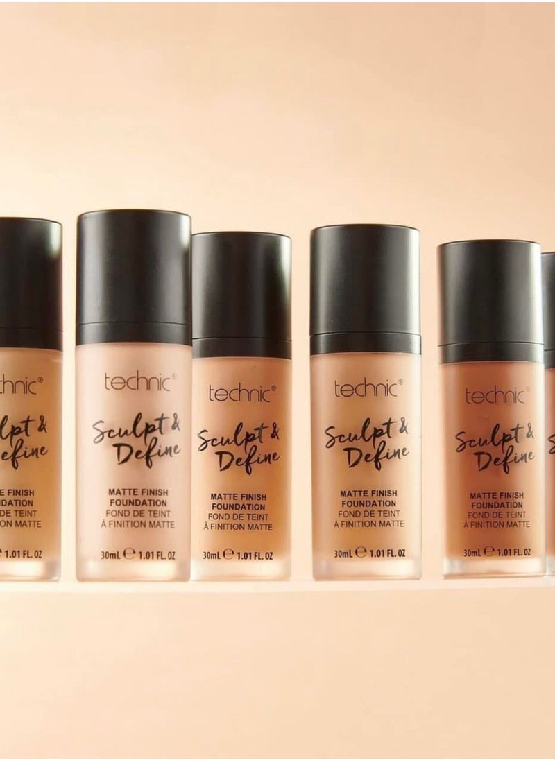 Technic Sculpt and Define Matte Fix Foundation -Porcelain  - Image 3