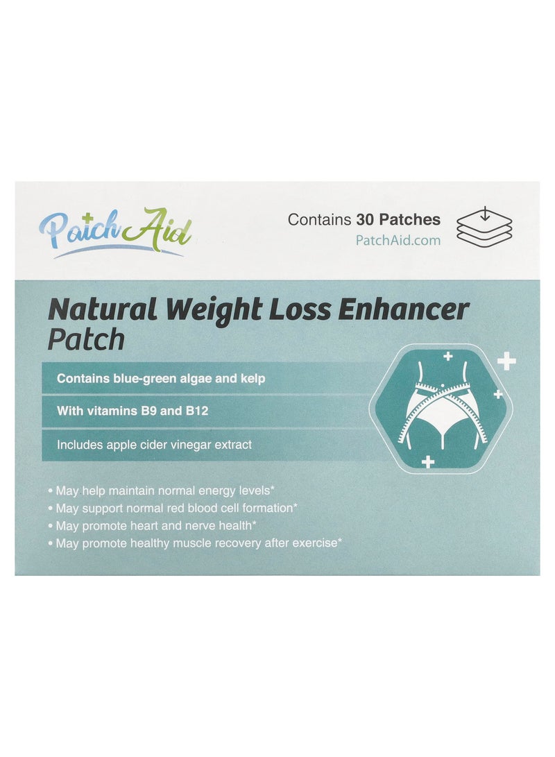 PatchAid Natural Weight Loss Enhancer Patch , 30 Patches