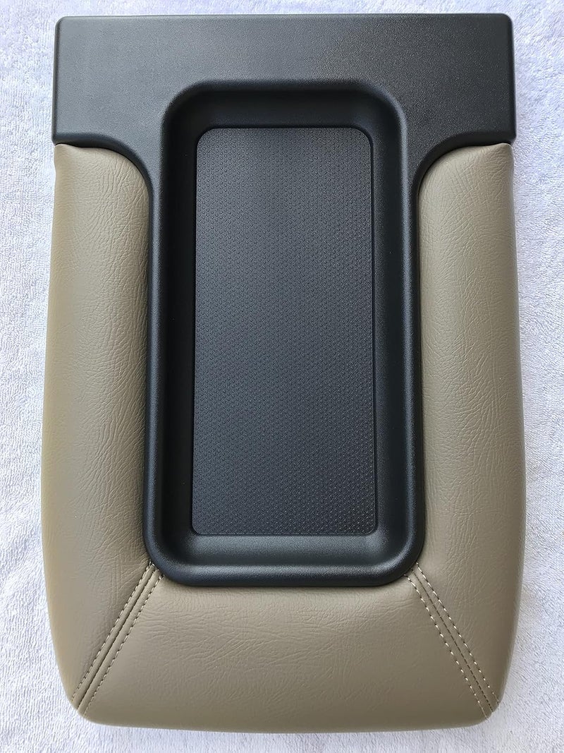 ITEK AUTO Center Console TOP LID Storage ARMREST Complete Assembly TAN Beige FITS 1999-2007 Silverado Sierra Tahoe Avalanche Suburban - Image 5
