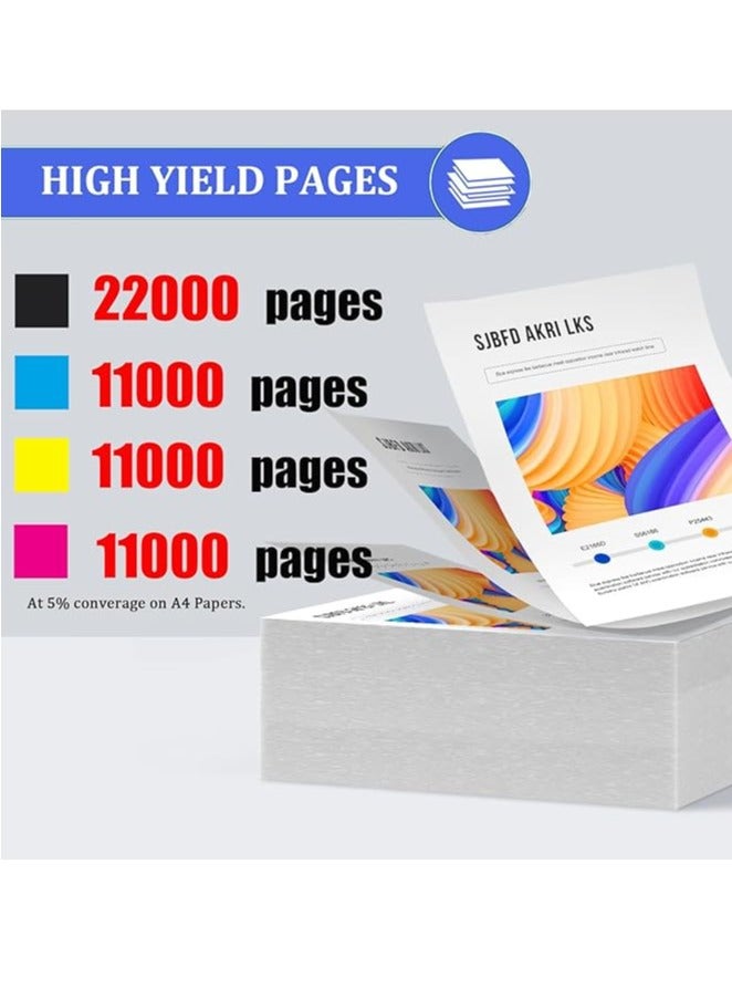 Terabyte GPR-23/NPG-35/C-EXV21 Toner Cartridge for Canon NPG-35 GPR-23 C-EXV 21 Toner Cartridge Compatible for Canon IR-C2880 C2550 C3080 C3380 Printer High Yield Replacement Refill,Cyan ×1 - Image 2