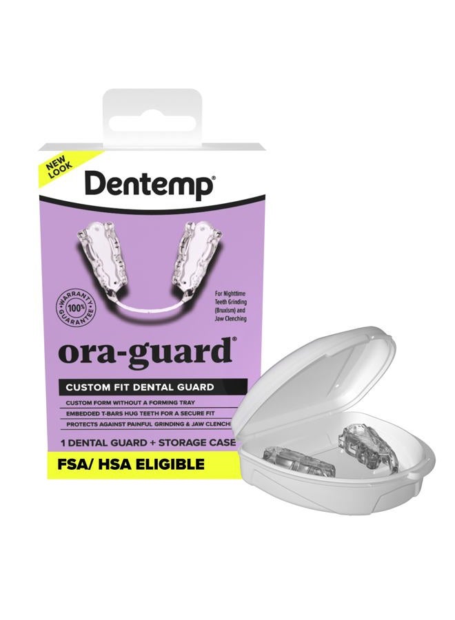 Dentemp Ora-GUARD Custom Fit Dental Guard - Bruxism Night Guard for Teeth Grinding - Mouth Guard for Clenching Teeth at Night - Comfortable Mouth Guard for Sleeping - Relieve Soreness in Jaw Muscles - Image 1