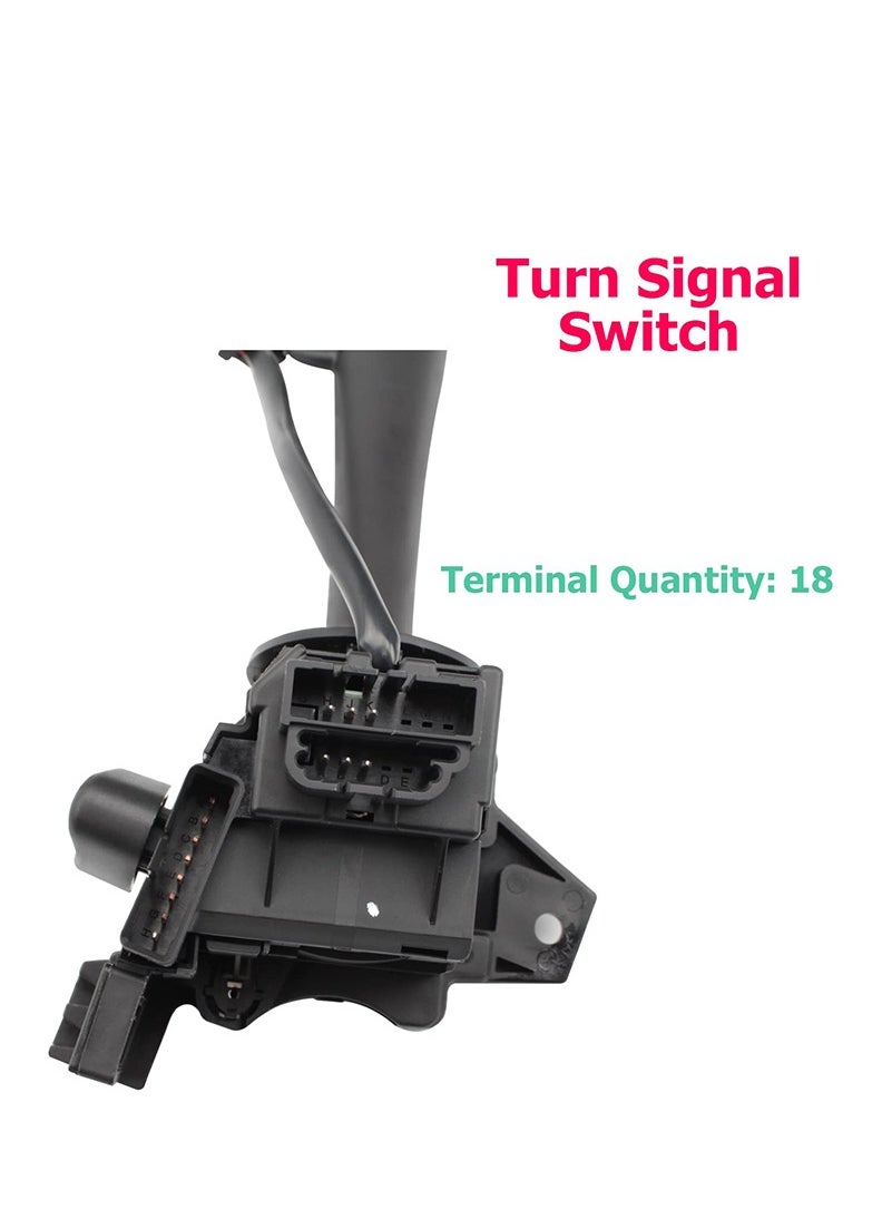 TLAXCA - Turn Signal Switch Wiper Dimmer Combination Multi-Function Switch Replacement for 2002-2009 Chevy Silverado Tahoe GMC Envoy Sierra Yukon Buick, 2002-2009 Trailblazer Escalade Envoy Replaces OE 12450067, D6299A, SW3792 - Image 1