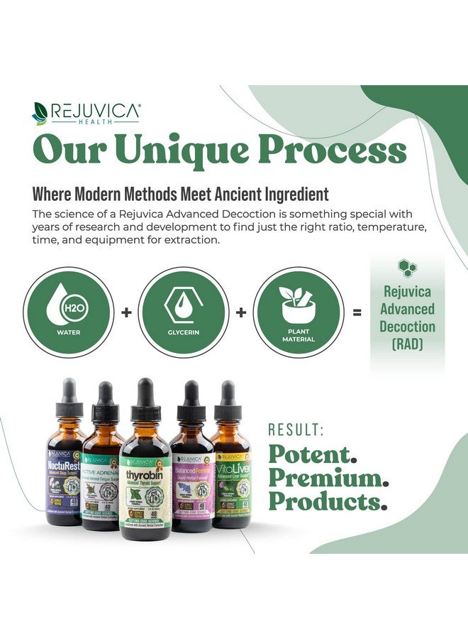 Rejuvica Health Thyrobin - Advanced Thyroid Support Supplement - Liquid Delivery for Better Absorption - Iodine, Stinging Nettle, Kelp, Astragalus, Ashwagandha & More!  - Image 4