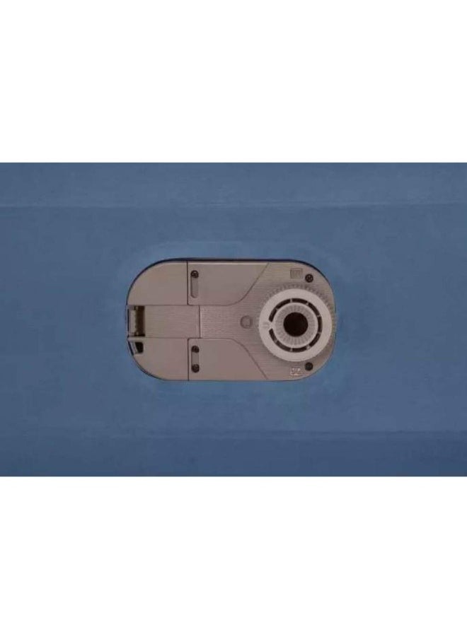 Bestway - Bestway 2.03m x 1.52m x 46cm Tritech Fashion Flock Air Mattress Queen Built-in AC Pump - Image 1