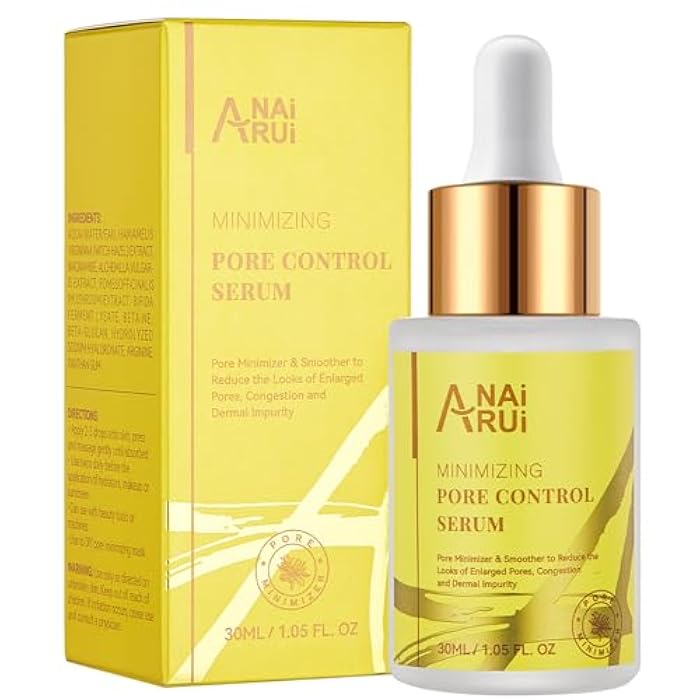 ANAI RUI Pore Minimizer Serum, Pore Minimizer for Face, Pore control,Minimizing, Shrinking, Tightening Pores, Refine Skin Texture 1 fl.oz - Image 1