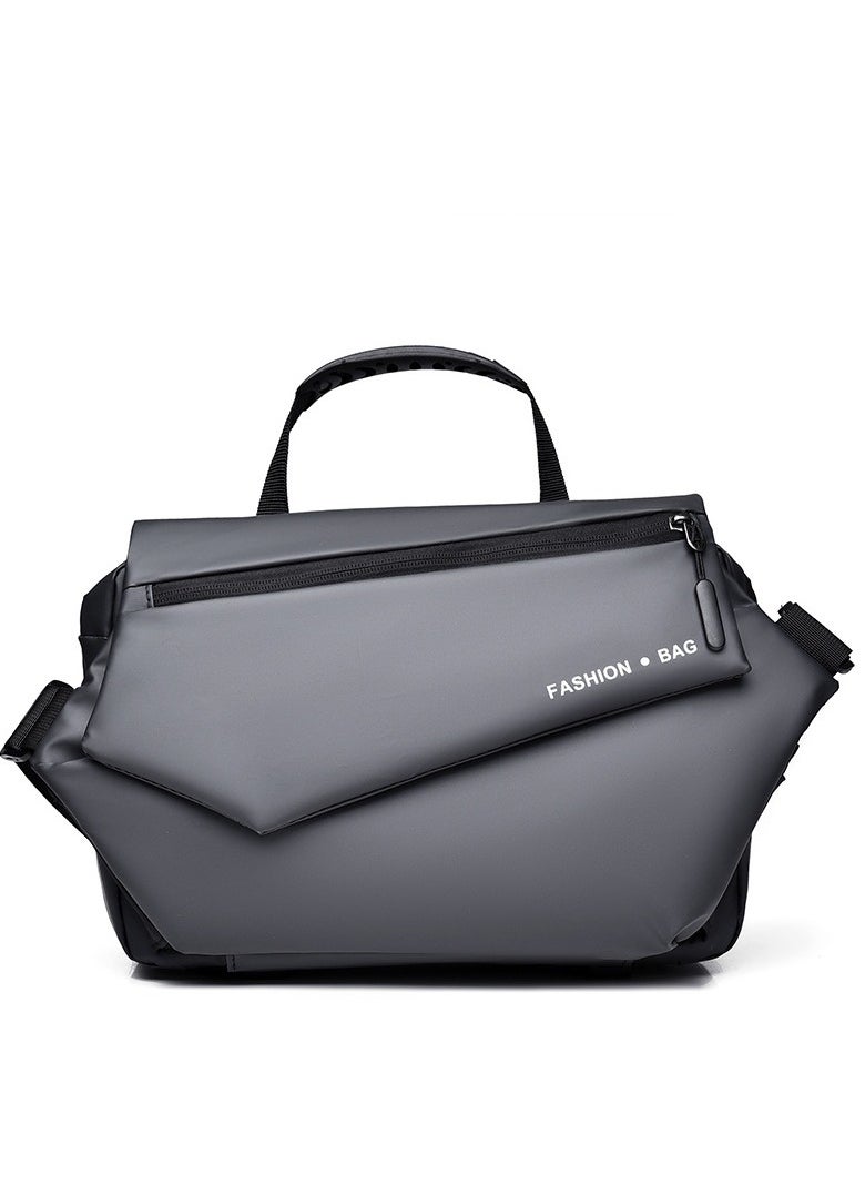 MIXDE Men Multi Functional Tote Bag Functional and Spacious Crossbody Bag with Magnetic Snap Closure and Expandable Buckles for Open Storage Space  - Image 1