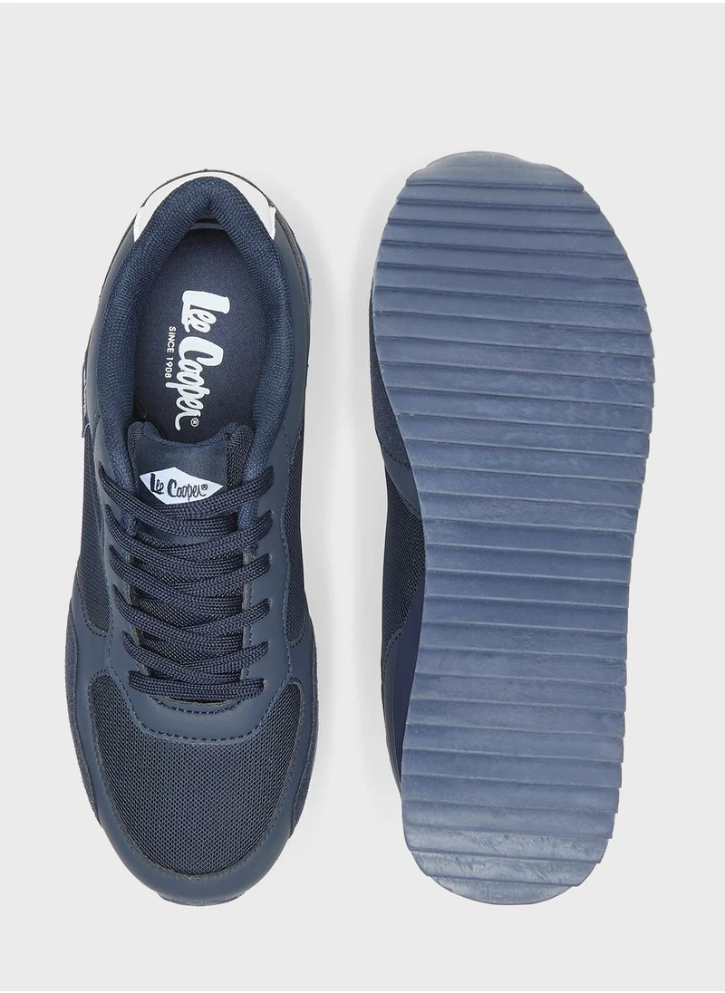 Lee Cooper Lace Up Low Top Sneakers