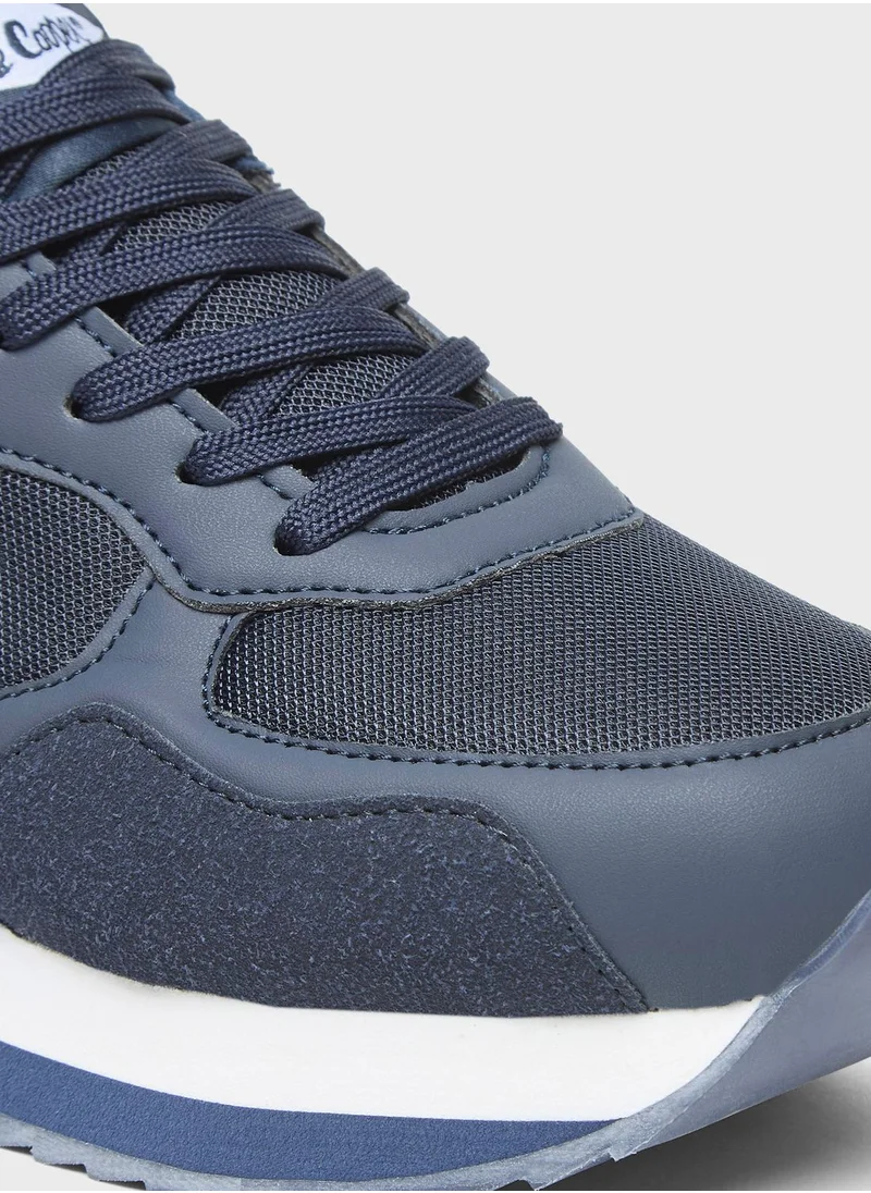 Lee Cooper Lace Up Low Top Sneakers