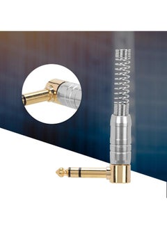 Thoraya 6PCS 6.35 Stereo Jack Gold-plated Welded Plug Dual sound Track Audio Cable Adapter  - Image 5