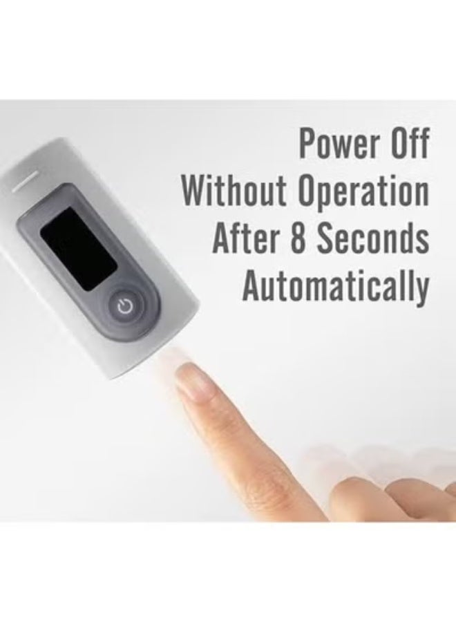 Fingertip Pulse Oximeter – Oxygen Saturation & Heart Rate Monitor, LED Display, Portable and Accurate Readings - Image 3