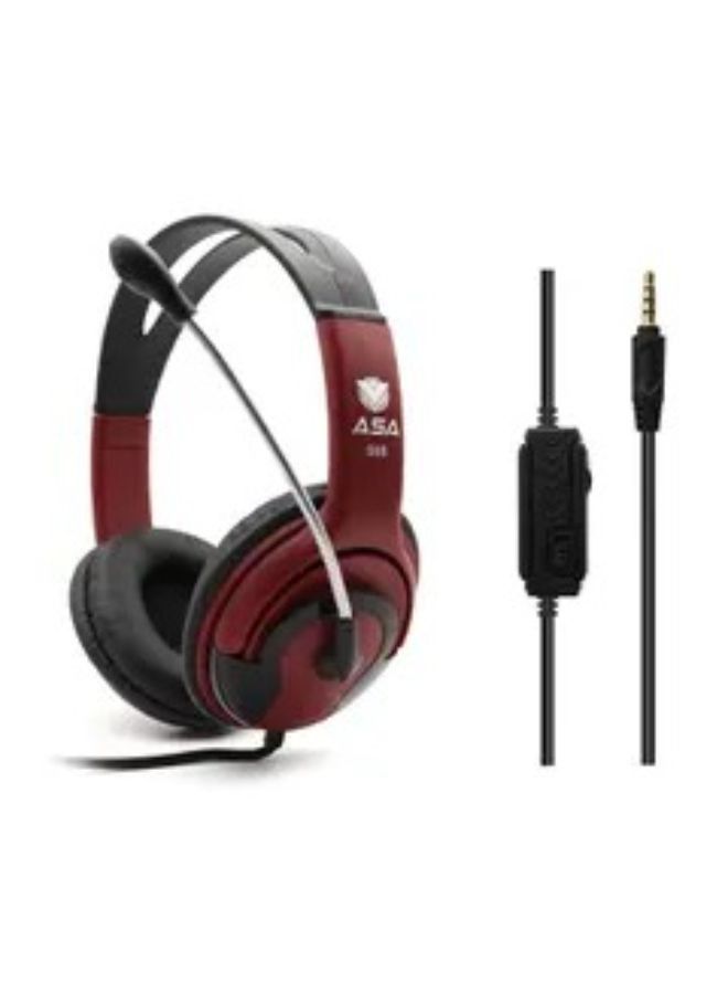 أيه أس أيه سماعة رأس للألعاب مع ميكروفون - Image 1