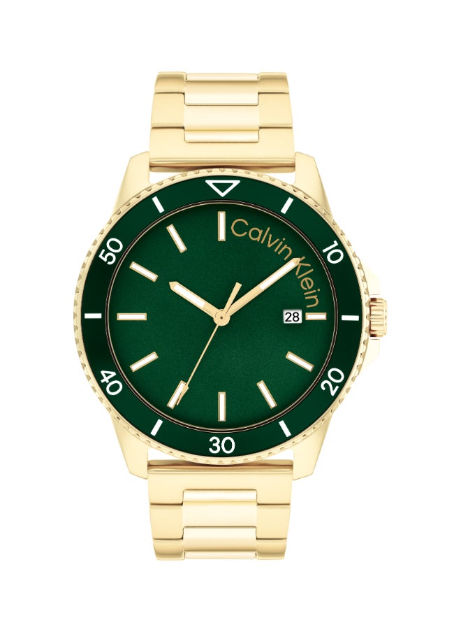 CALVIN KLEIN Men's Analog Round Shape Stainless Steel Wrist Watch 25200383 - 44 Mm  - Image 2