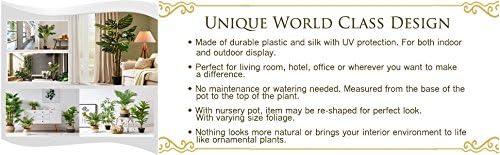 AMERIQUE 6 Purple Red Silk Nuresery Tech w Gorgeous  Unique 6 Feet Wistera Tree Artificial Plant with Nursery Plastic Pot Real Touch Technology with UV Protection Super Quality - Image 4
