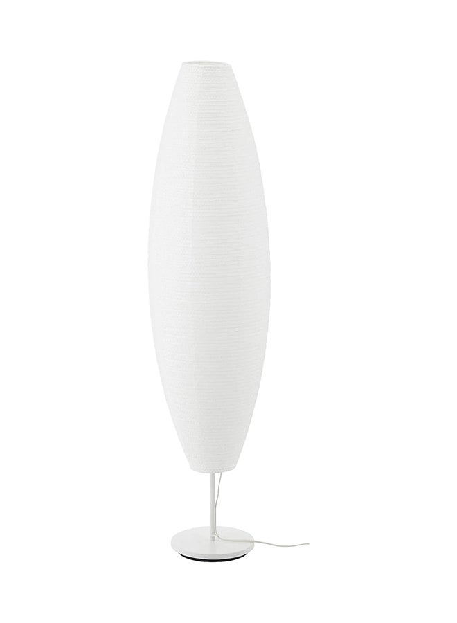 Ikea Floor Lamp  White Oval White 