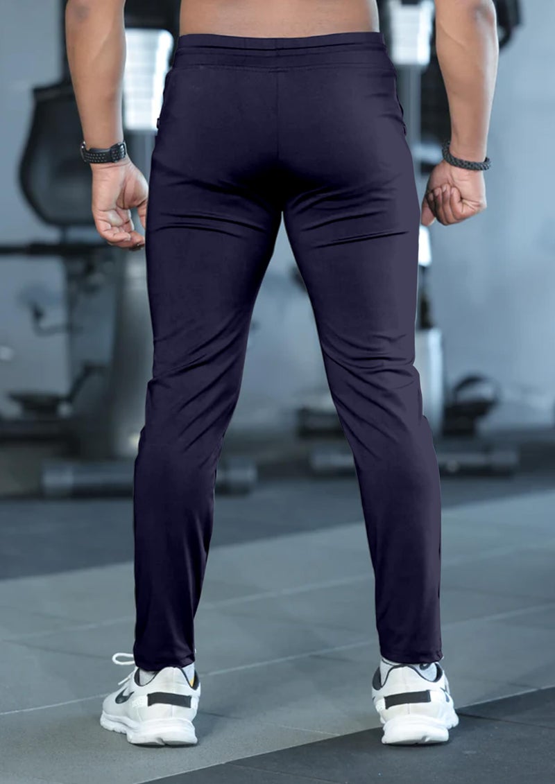 FTX Mens Regular Fit Mid Rise Track Pant Multicolor S - Image 3