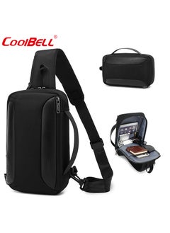 Men's sports shoulder and hand bag