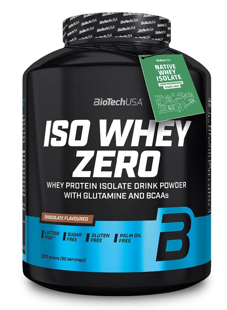 BiotechUSA ISO Whey Zero Chocolate Flavor 90 Servings