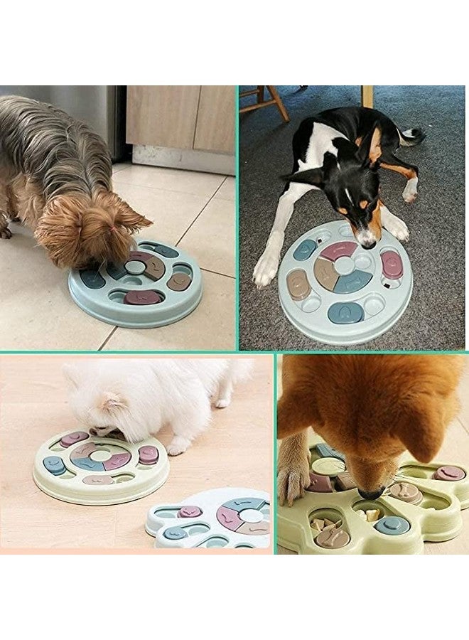 لعبة موزع الطعام للكلاب Iq Puzzle لتدريب Iq والتغذية البطيئة - وعاء تغذية غير قابل للانزلاق مصمم لجميع سلالات الكلاب والقطط - Image 3