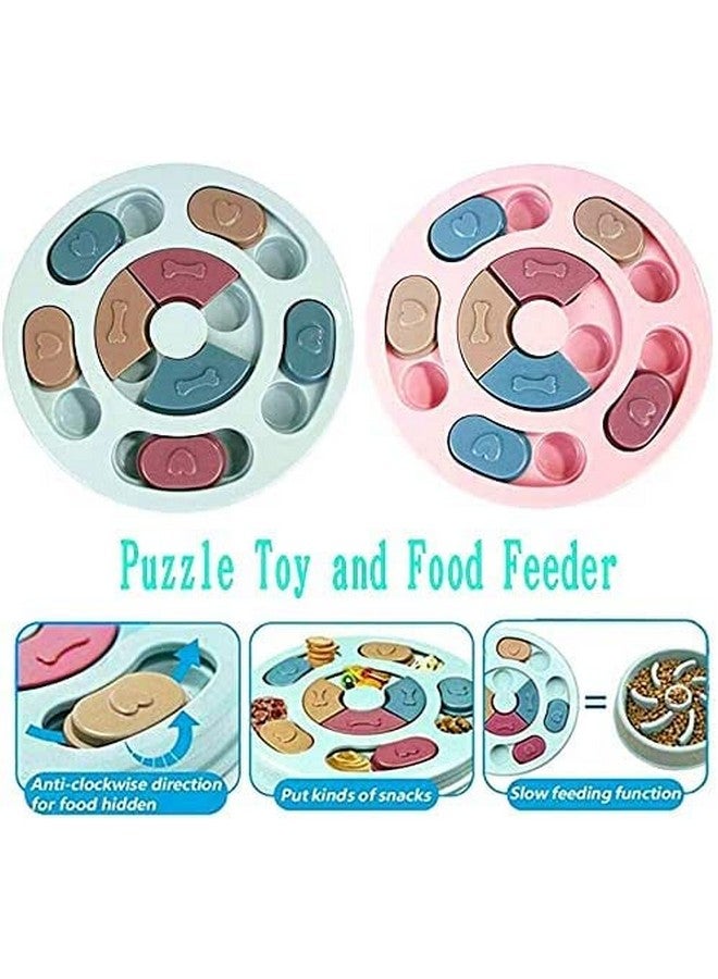 لعبة موزع الطعام للكلاب Iq Puzzle لتدريب Iq والتغذية البطيئة - وعاء تغذية غير قابل للانزلاق مصمم لجميع سلالات الكلاب والقطط - Image 4
