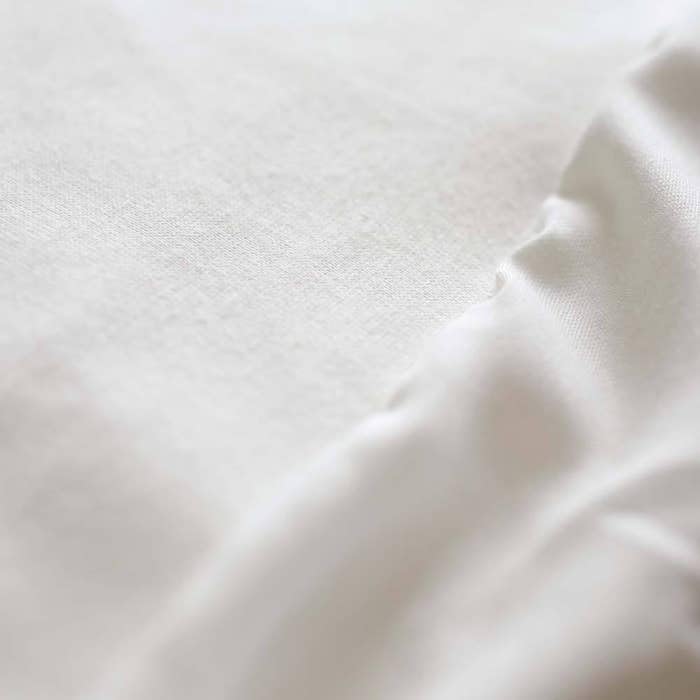 Happsy Organic Waterproof Mattress Protector Pad - Elastic Fitted Mattress Protector - Machine Washable Mattress Topper Breathable Fitted Cover for Twin Mattress - 38" x 75" - Image 4