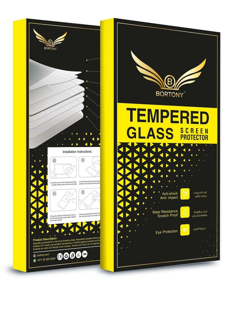 BORTONY Tempered Glass Screen Protector For Samsung Galaxy Note20 Ultra 5G - Image 2