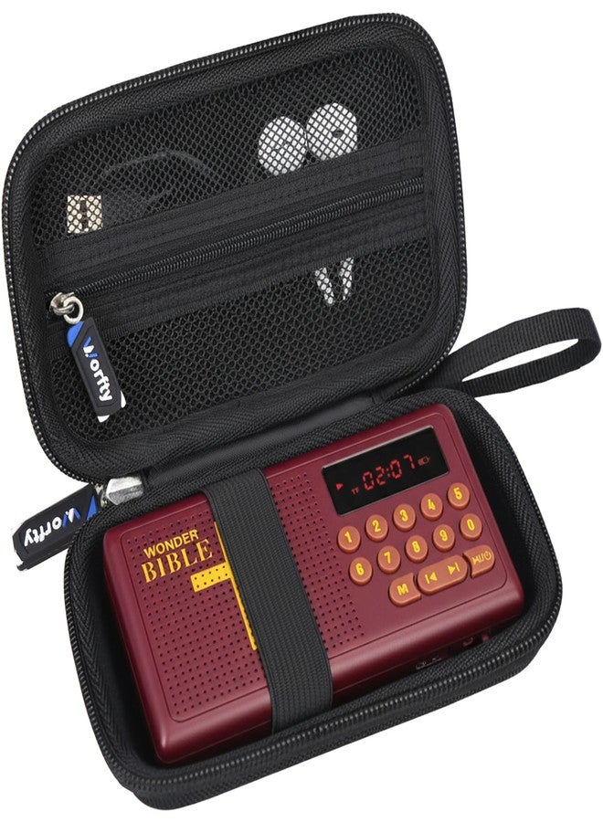 worfty Case for Wonder Bible KJV/NIV, Carry Bag Compatible with Wonder Bible/Daily Meditation Audio Bible Player (Box Only) - Image 1