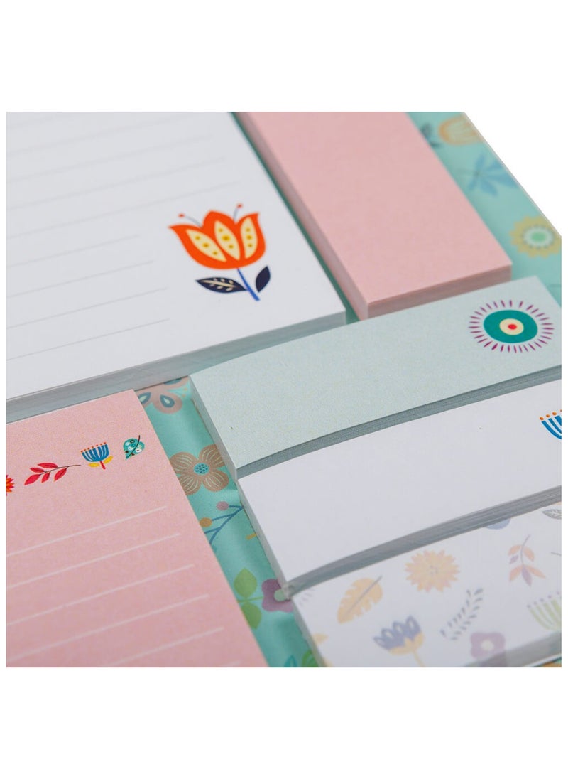EUREKA KIDS - Eurekakids Flowers Post-It Sticky Notes Stationery| Arts and Crafts | For 3Y+ - Image 1