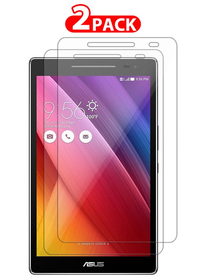 CATANES 2 Packs For Asus Zenpad 8.0 Tablet Screen Protector Anti-Glare 9H Hardness Tempered Glass Scratch Resistant HD Display Screen Protector - Image 1