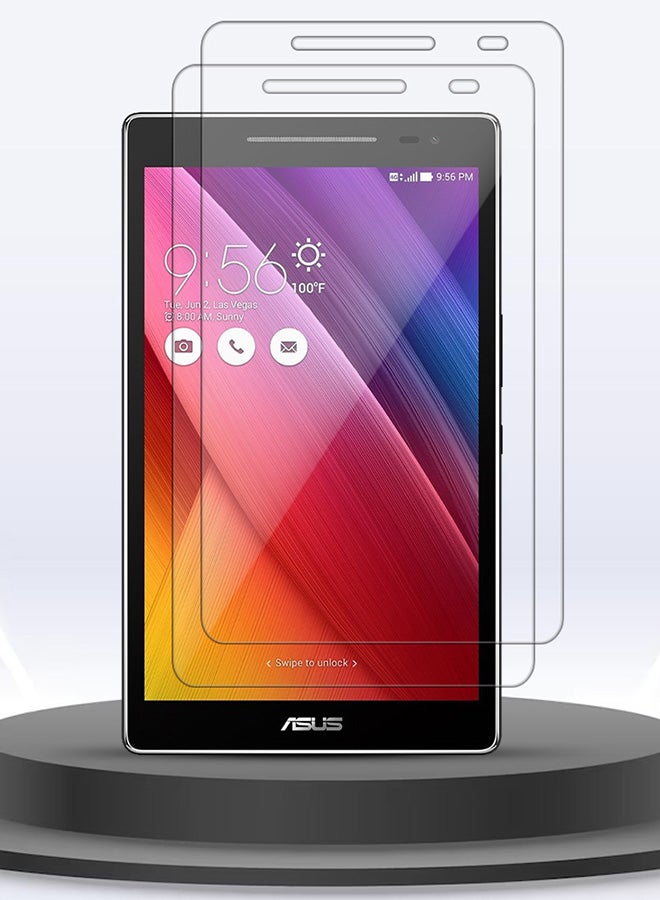 CATANES 2 Packs For Asus Zenpad 8.0 Tablet Screen Protector Anti-Glare 9H Hardness Tempered Glass Scratch Resistant HD Display Screen Protector - Image 3