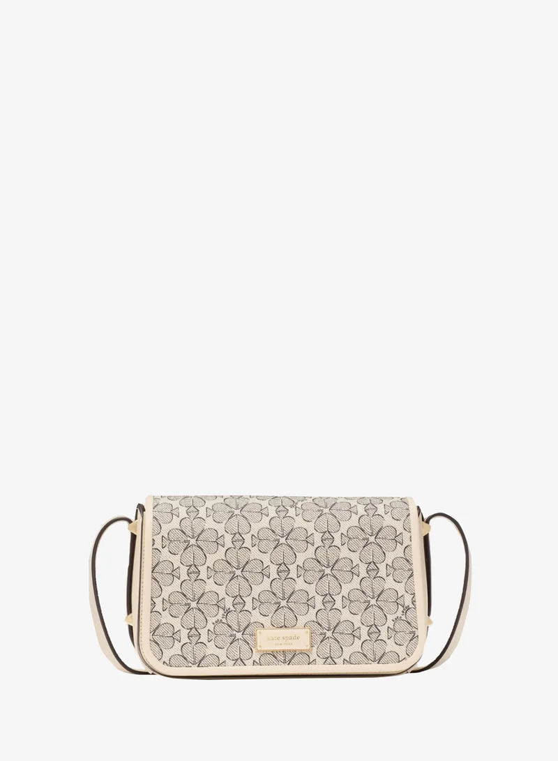 Kate Spade Liv Spade Flower Coated Canvas Small Flap Crossbody