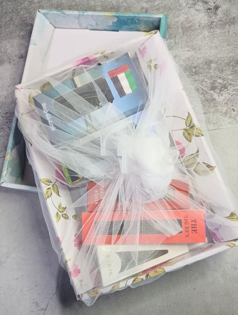 VRB DecTM 4 Pcs Gift Boxes for Packaging & Decoration - Corrugated Boxes for Birthday Gifts & Wedding Decoration (Design - 6) - Image 5