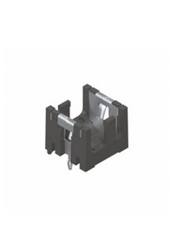 KNP - KNP 503 Battery Holder by Keystone is designed to hold 1/3 N cell batteries securely in place This through hole component is ideal for applications where a compact battery holder is required and it ensures reliable connectivity and stability for small battery cells. - Image 1