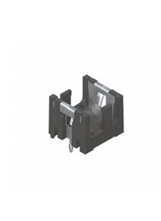 KNP - KNP 503 Battery Holder by Keystone is designed to hold 1/3 N cell batteries securely in place This through hole component is ideal for applications where a compact battery holder is required and it ensures reliable connectivity and stability for small battery cells. - Image 1