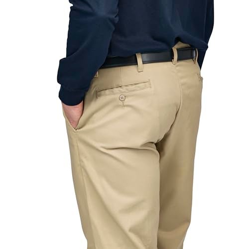 Bulwark FR Bulwark Men's Flame Resistant 9 oz Twill Cotton Work Pant, Khaki, 28W x 30L - Image 3