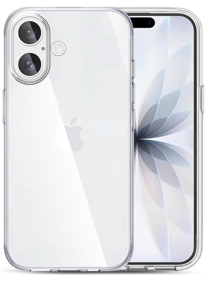 Crystal Clear Case for iPhone 17 Slim Thin TPU Cover Ultra-Thin Lightweight Transparent Soft Protective Phone Cover (Clear) - Image 1