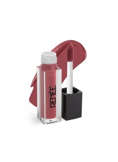 Renee Stay With Me Mini Matte Lip Color Long Lasting Non Transfer Water & Smudge Proof Light Weight Liquid Lipstick Desire For Brown 2Ml  - Image 1