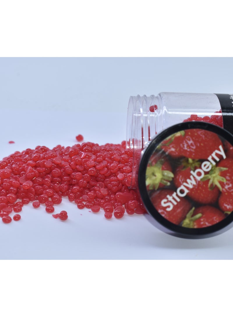 واكس حبيبات شمع لإزالة الشعر لون فراولة 400 جرام - Image 4