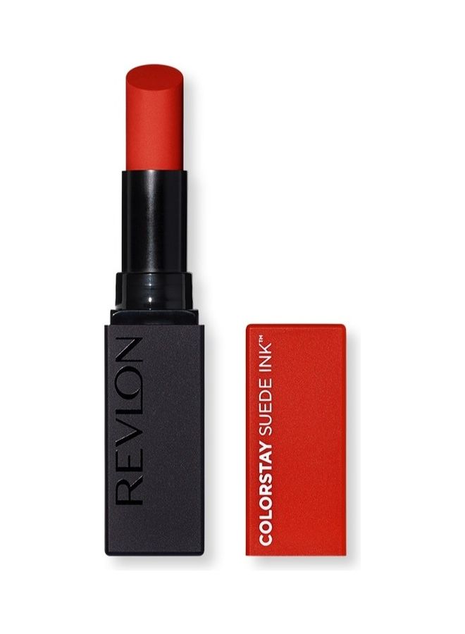 Revlon Colorstay Suede Ink Lipstick 014 Spit Fire - Image 1